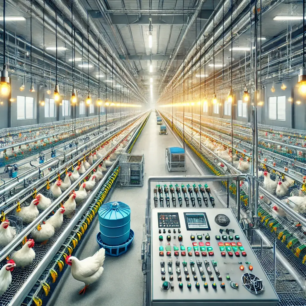 Costruzione di Quadri Elettrici per Capannoni di Allevamento Avicolo